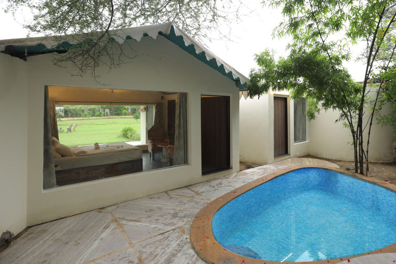 Resort with Private Pool in Rajasthan