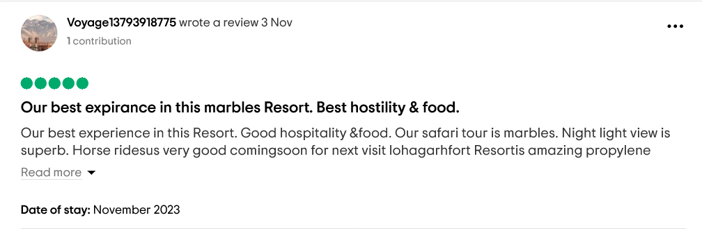 Screenshot 2023-11-25 at 11-32-00 LOHAGARH FORT RESORT (Kookas) - Hotel Reviews Photos Rate Comparison - Tripadvisor