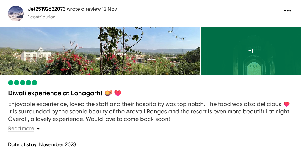 Screenshot 2023-11-25 at 11-34-37 LOHAGARH FORT RESORT (Kookas) - Hotel Reviews Photos Rate Comparison - Tripadvisor