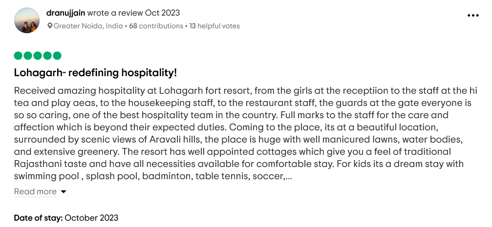 Screenshot 2023-11-25 at 11-25-58 LOHAGARH FORT RESORT (Kookas) - Hotel Reviews Photos Rate Comparison - Tripadvisor